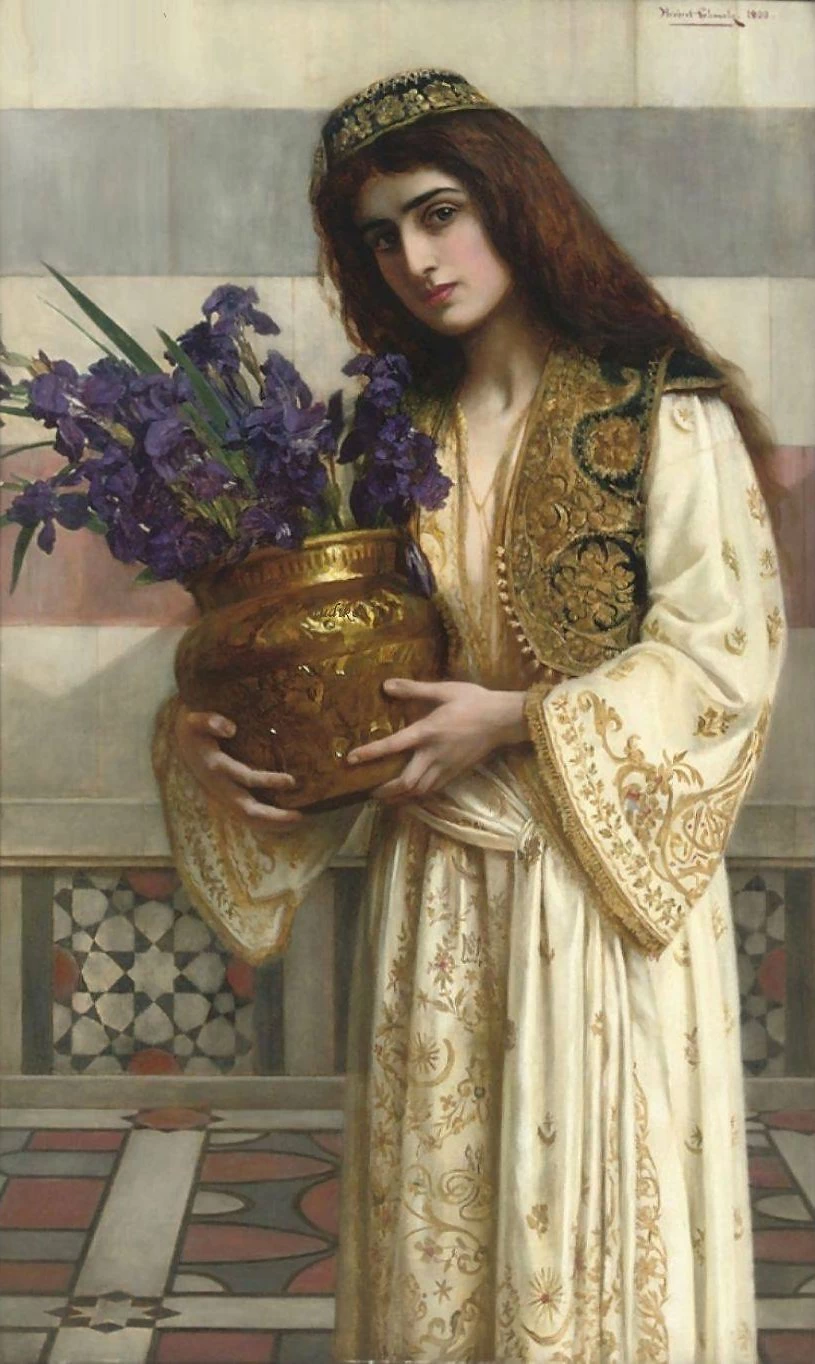 Herbert Schmalz - Fiori del Levante, 1890